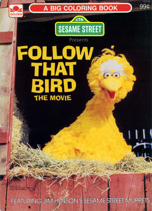 Sesame Street Presents: Follow That Bird Coloring Book