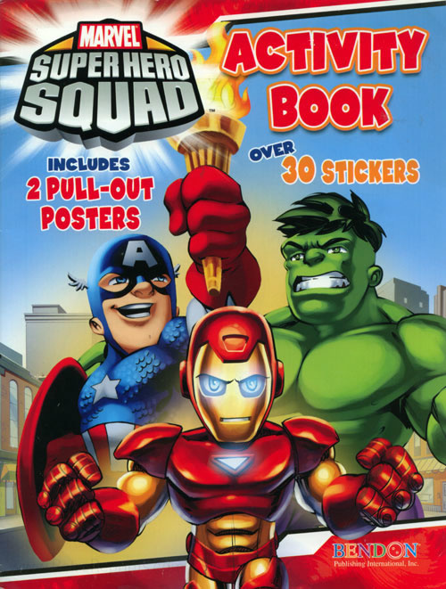 Marvel Superhero Squad Activity Book