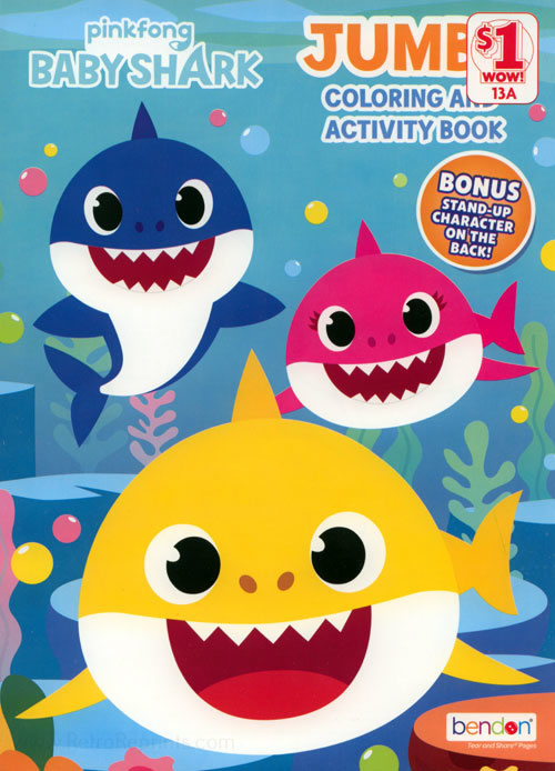 Baby Shark's Big Show! Coloring Book