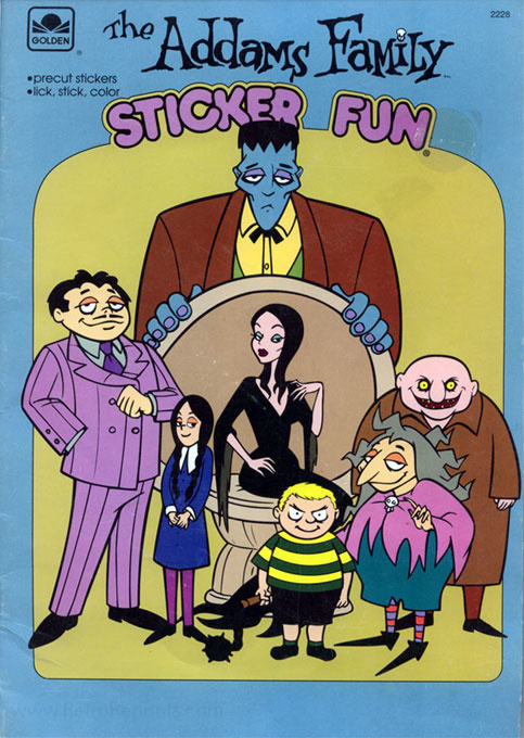 Addams Family, The (1992) Sticker Fun