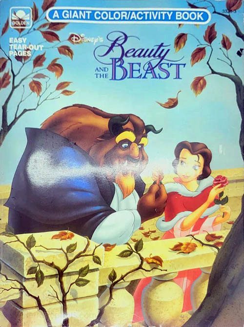 Beauty & the Beast Coloring and Activity Book