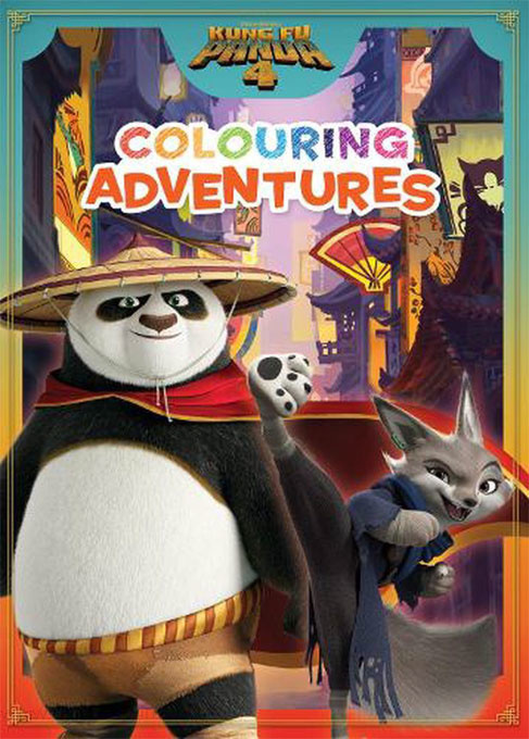 Kung Fu Panda 4 Colouring Adventures