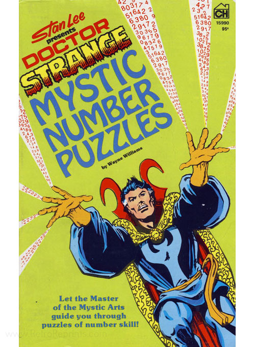 Marvel Super Heroes Mystic Number Puzzles