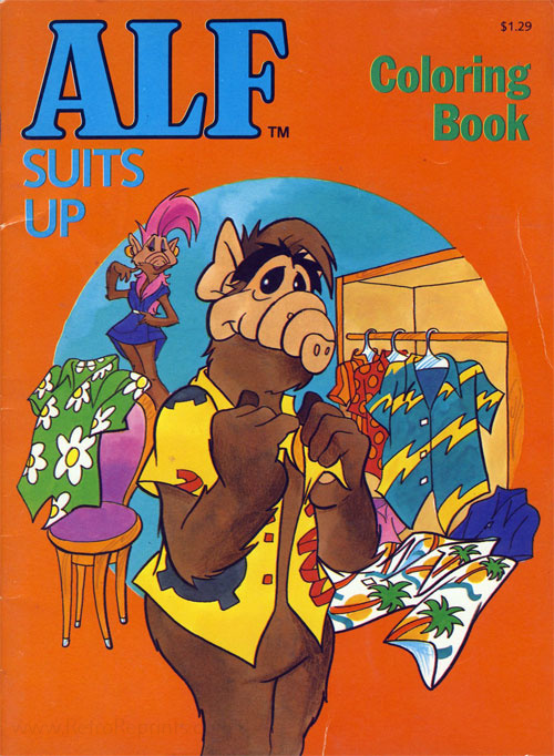 Alf Suits Up (1988) Checkerboard