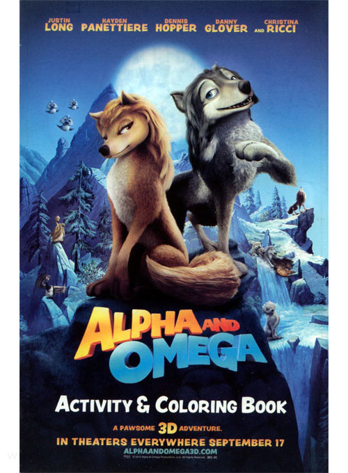 Alpha and Omega Activity & Coloring Book