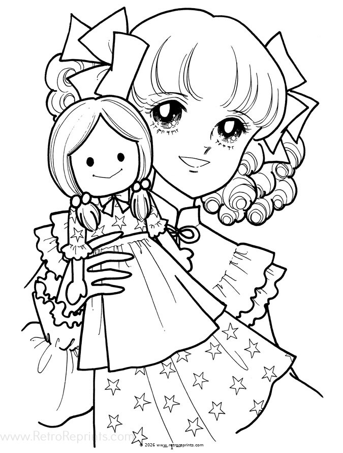 Shoujo : Ruby | World's Largest Coloring & Activity Book Archive ...