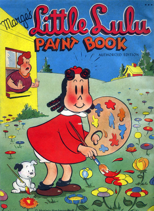 Little Lulu Paint Book