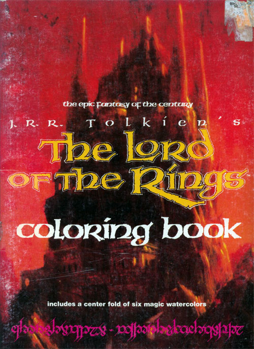 Lord of the Rings, The Coloring Book