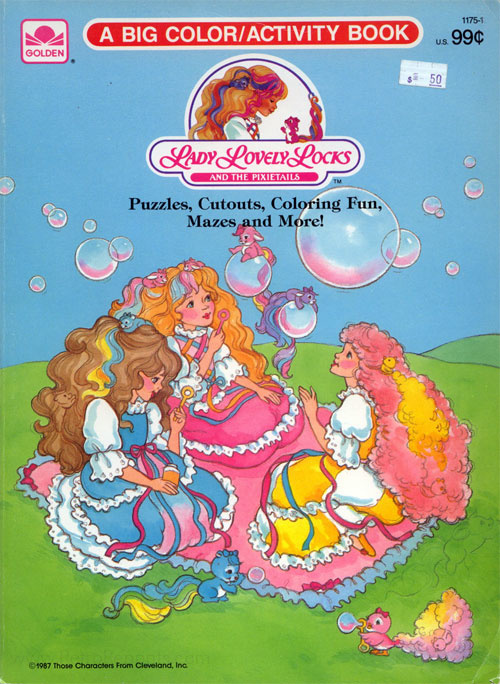 Lady LovelyLocks and the Pixietails Coloring and Activity Book