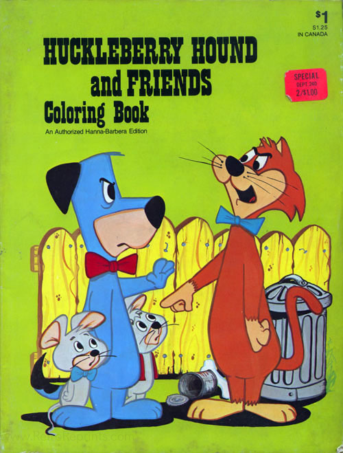 Huckleberry Hound Coloring Book