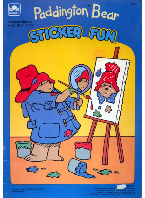 Paddington Bear Sticker Fun