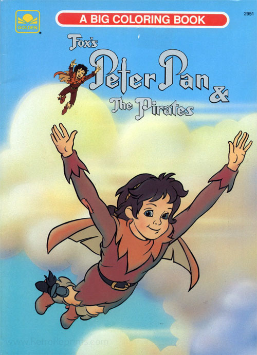 Peter Pan and the Pirates, Fox's Coloring Book