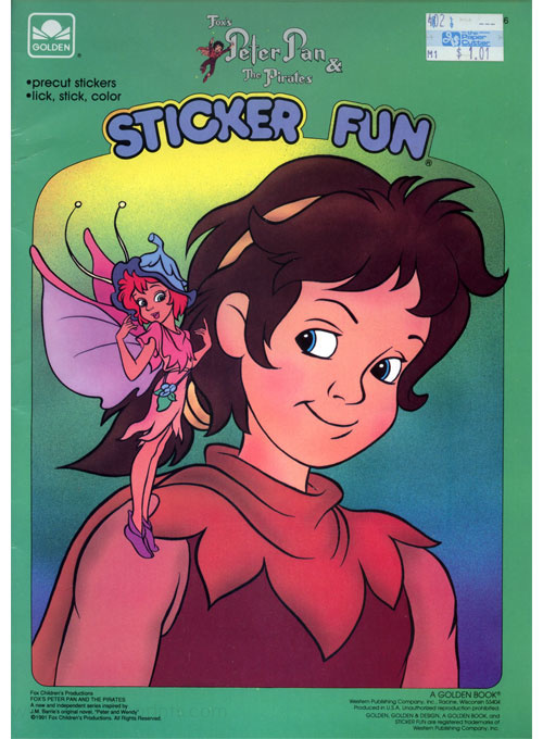 Peter Pan and the Pirates, Fox's Sticker Fun