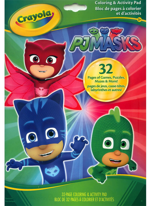 PJ Masks Coloring and Activity Book