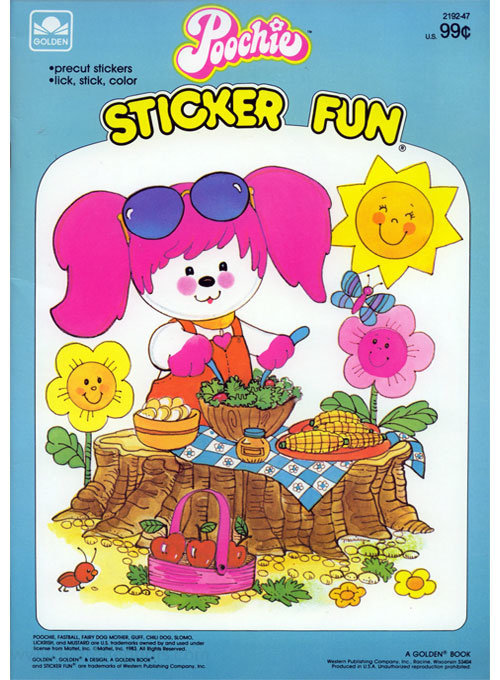 Poochie Sticker Fun