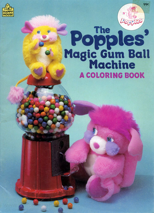 Popples Magic Gum Ball Machine