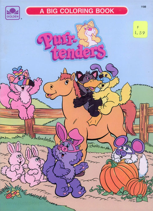 Purr-Tenders Coloring Book