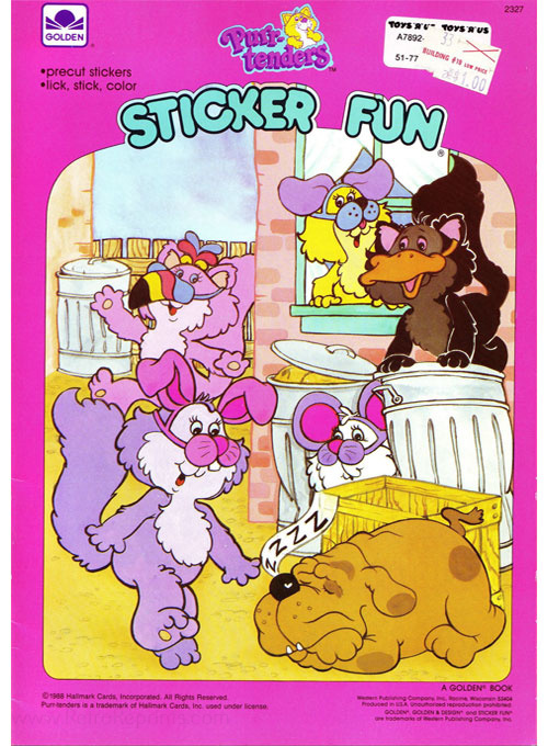 Purr-Tenders Sticker Fun