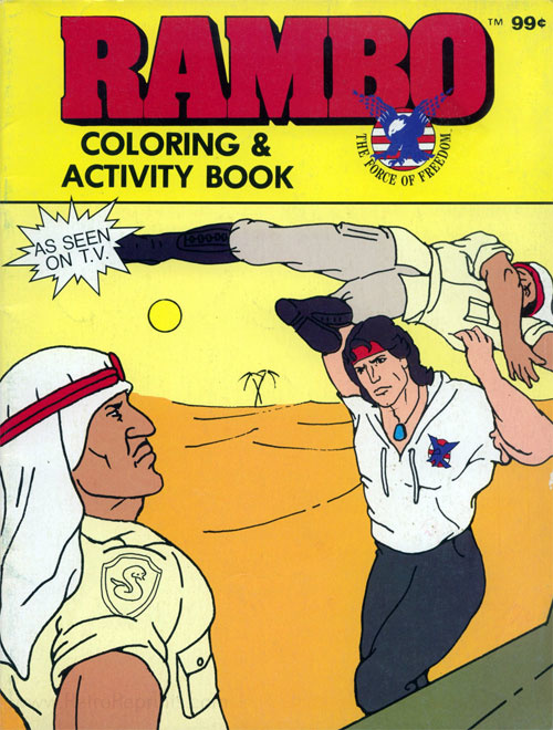 Rambo Coloring and Activity Book