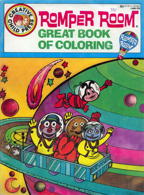 Romper Room Coloring Book