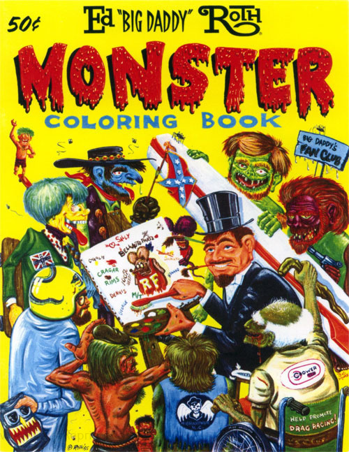 Ed 'Big Daddy' Roth (Rat Fink) Monster Coloring Book