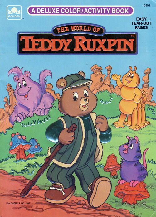 Adventures of Teddy Ruxpin, The Coloring and Activity Book