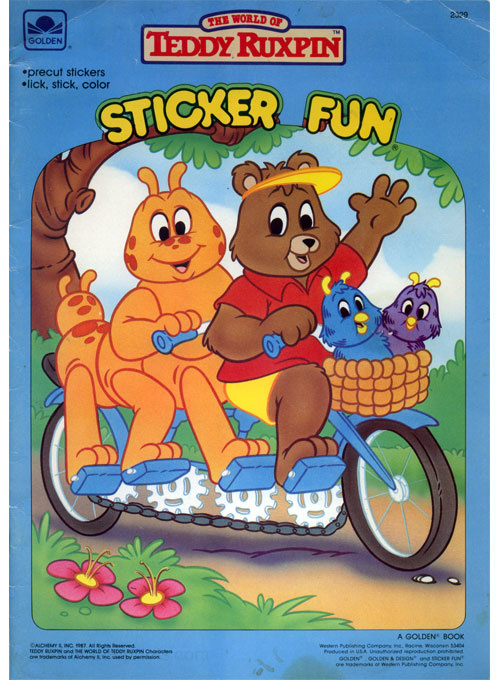 Adventures of Teddy Ruxpin, The Sticker Fun