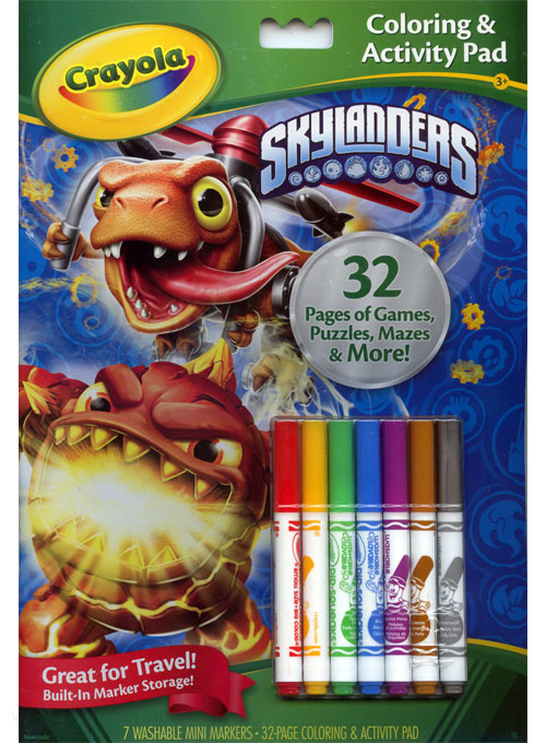 Skylanders Coloring and Activity Book