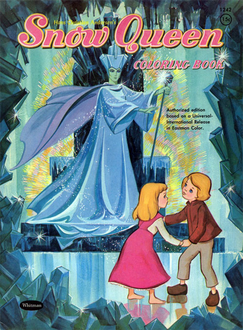 Snow Queen Coloring Book