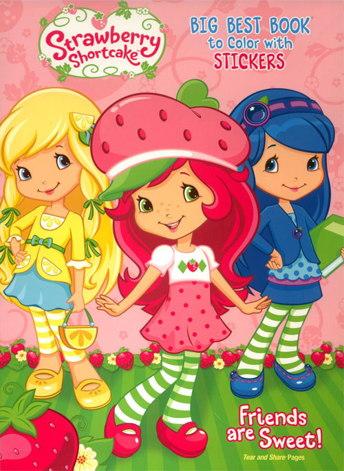 Strawberry Shortcake Coloring Book -  So Very Raspberry  