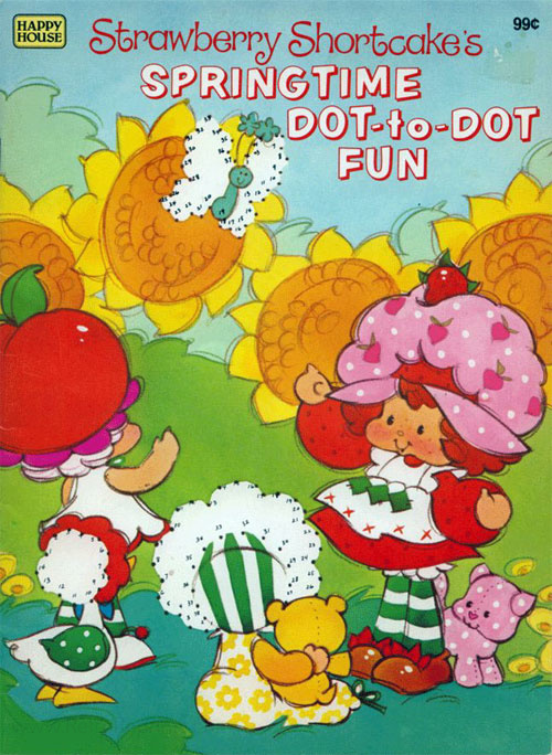 Strawberry Shortcake (1st Gen) Springtime Dot-to-Dot Fun