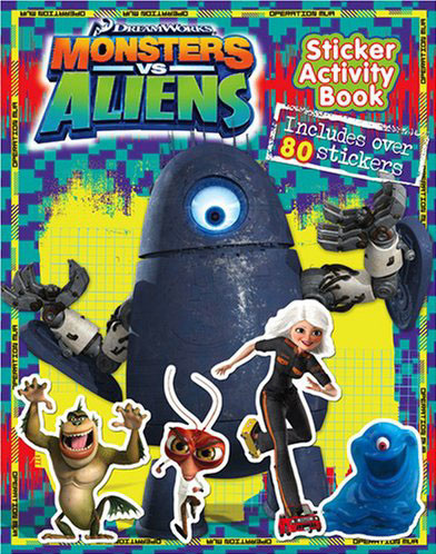 Monsters vs. Aliens Sticker Activity Book