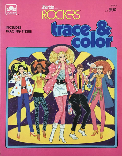 Barbie & the Rockers Trace and Color