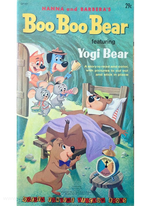 Yogi Bear Sticker Fun