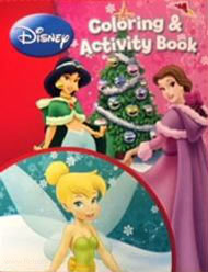 Princesses, Disney Coloring and Activity Book