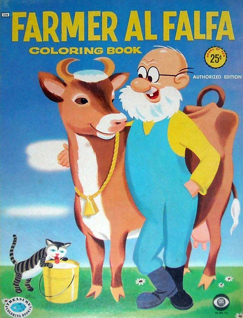 Farmer Al Falfa Coloring Book