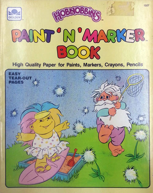Hobnobbins Paint 'n' Marker Book