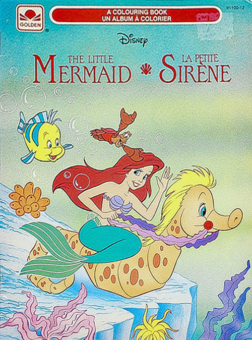 Little Mermaid: The Series, Disney's Coloring Book