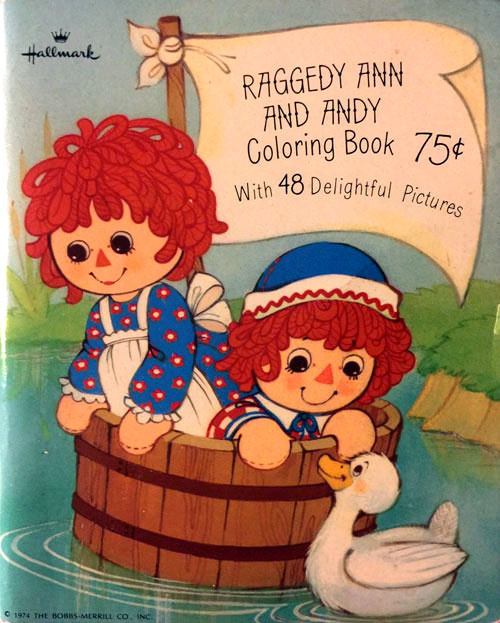 Raggedy Ann & Andy Coloring Book