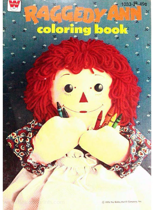 Raggedy Ann & Andy Coloring Book