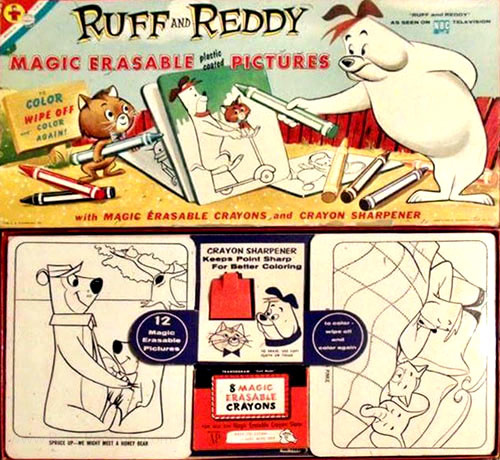 Ruff and Reddy Magic Erasable Pictures