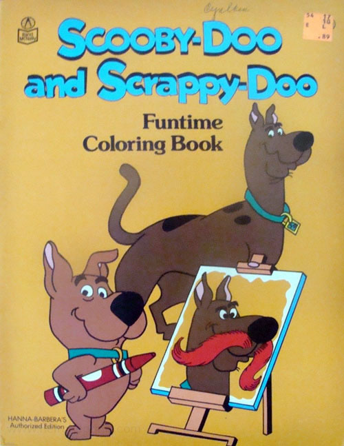 Scooby-Doo & Scrappy-Doo Funtime Coloring Book