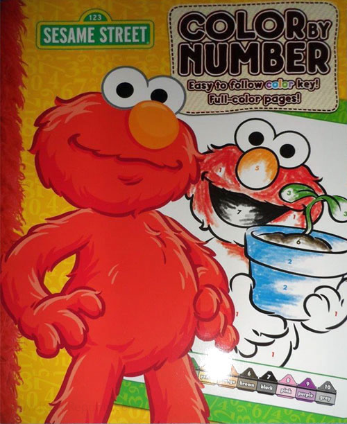 Sesame Street Color by Number