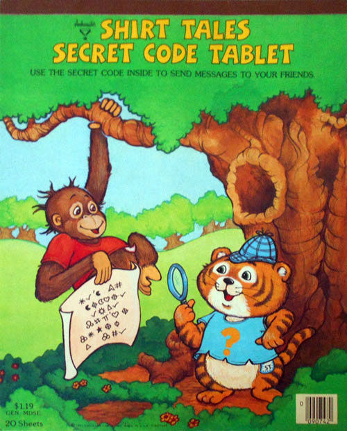 Shirt Tales Secret Code Tablet