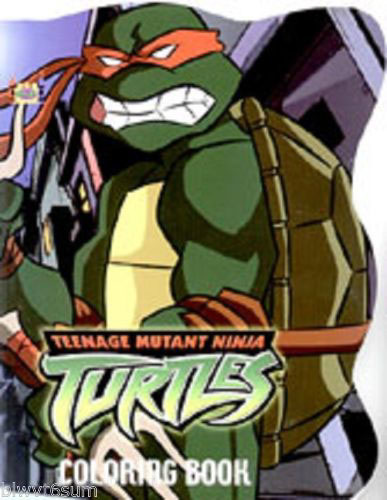 Teenage Mutant Ninja Turtles (2nd) Coloring Book