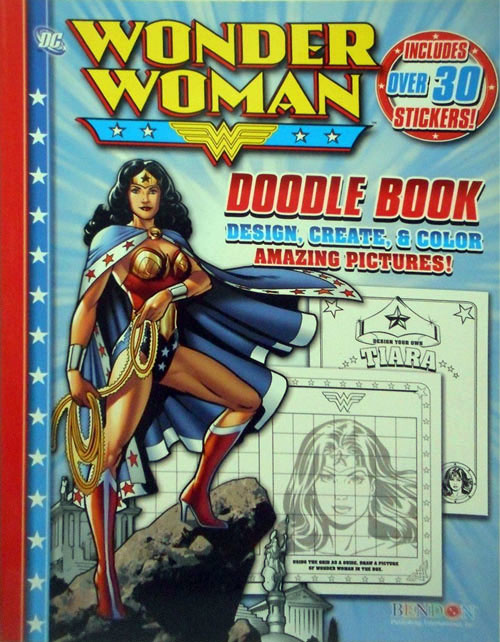 Wonder Woman Doodle Book