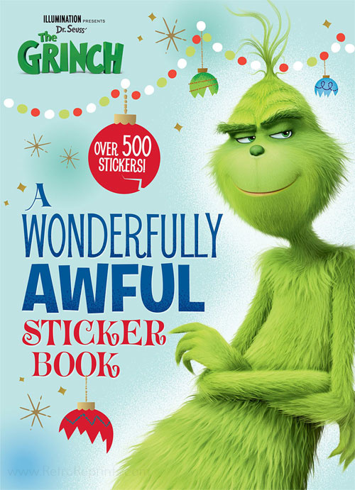 The Grinch, Illumination's A Wonderfully Awful Sticker Book