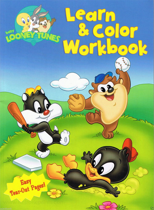 Baby Looney Tunes Learn & Color Workbook