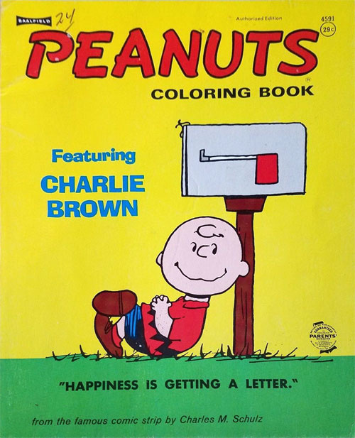 Peanuts Happiness is Getting a Letter
