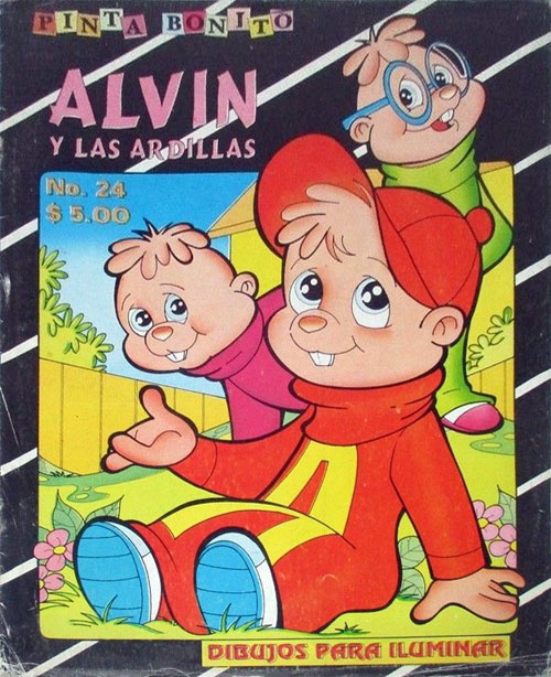 Alvin and the Chipmunks Coloring Book